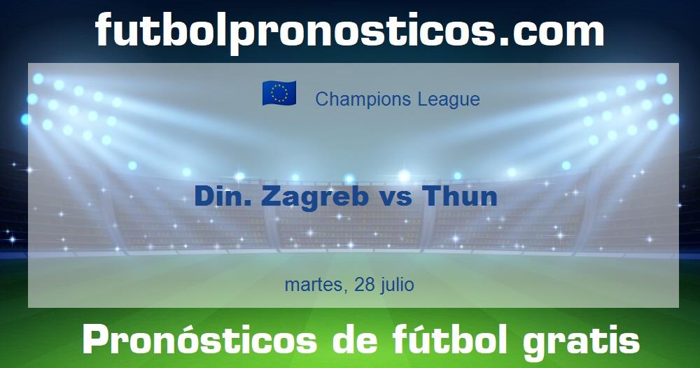 Din. Zagreb vs Thun