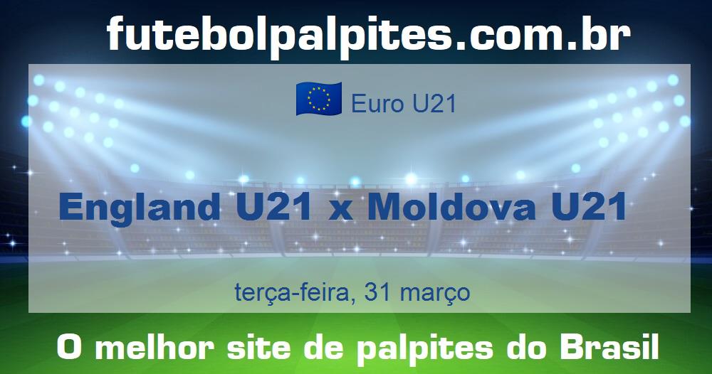 England U21 x Moldova U21