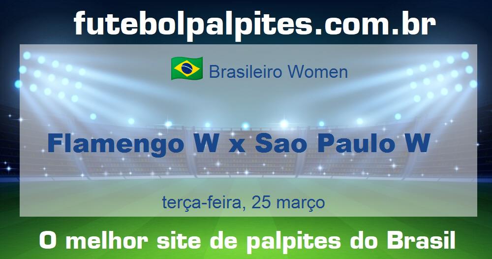 Flamengo W x Sao Paulo W