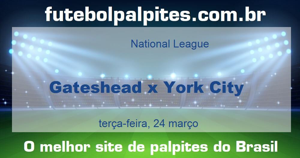 Gateshead x York City