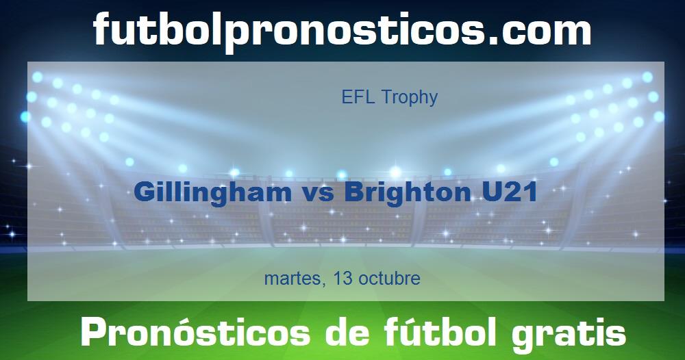 Gillingham vs Brighton U21 Gillingham vs Brighton U21
