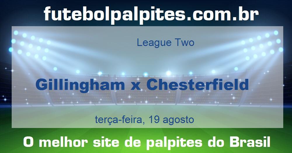 Gillingham x Chesterfield