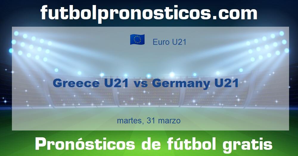 Greece U21 vs Germany U21