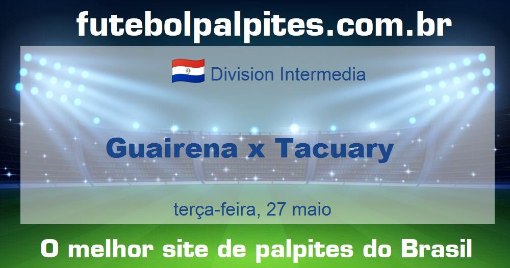 Guairena x Tacuary Guairena x Tacuary