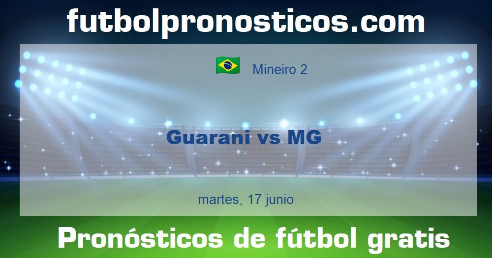 Guarani vs MG