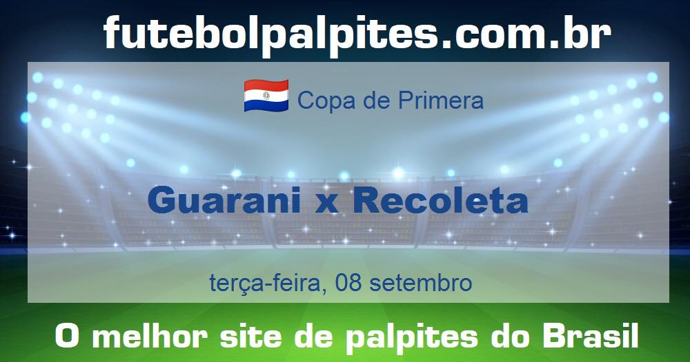 Guarani x Recoleta Guarani x Recoleta