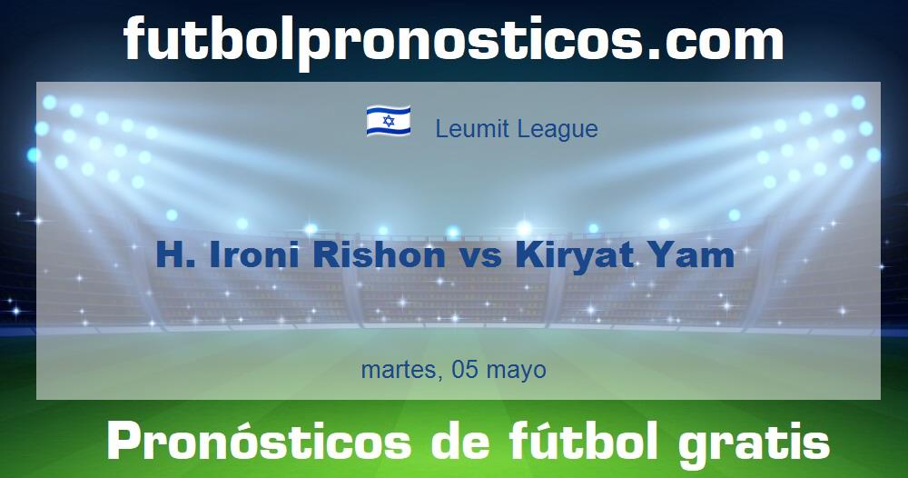 H. Ironi Rishon vs Kiryat Yam