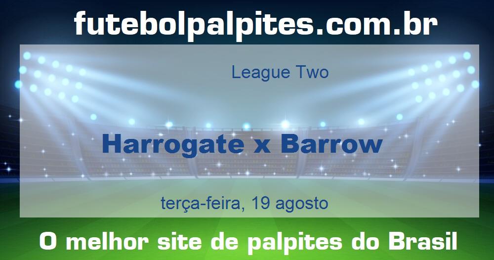 Harrogate x Barrow