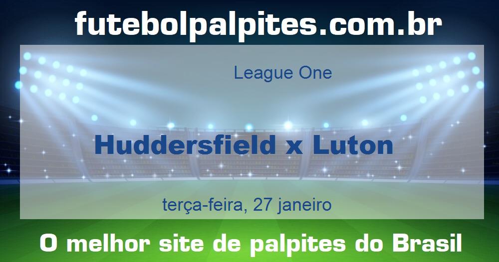 Huddersfield x Luton