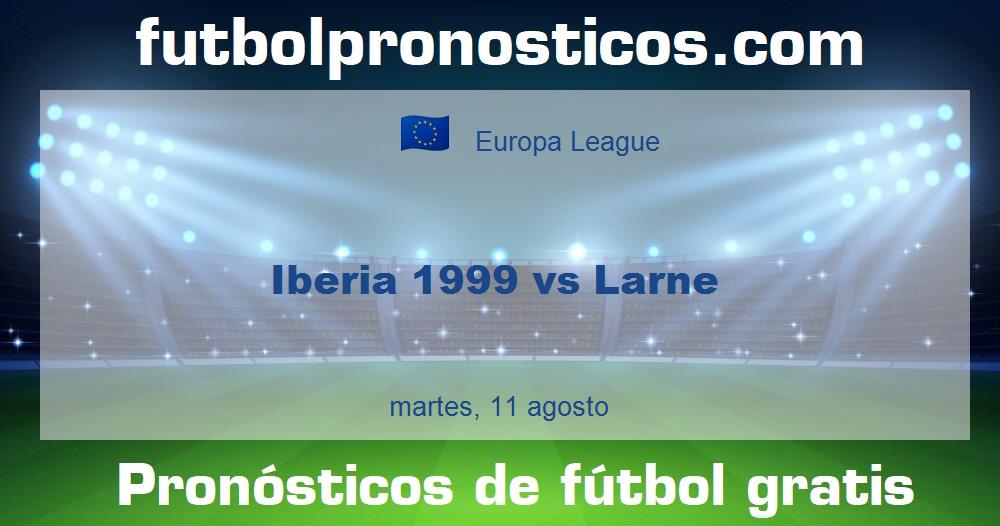 Iberia 1999 vs Larne Iberia 1999 vs Larne