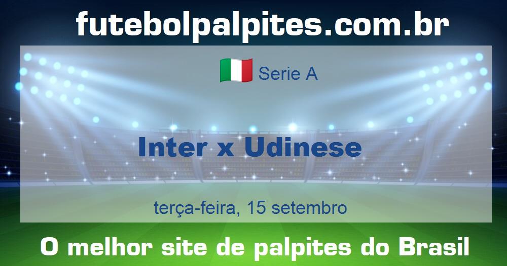 Inter x Udinese