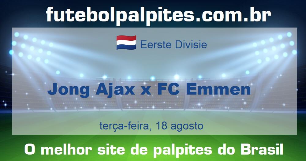 Jong Ajax x FC Emmen