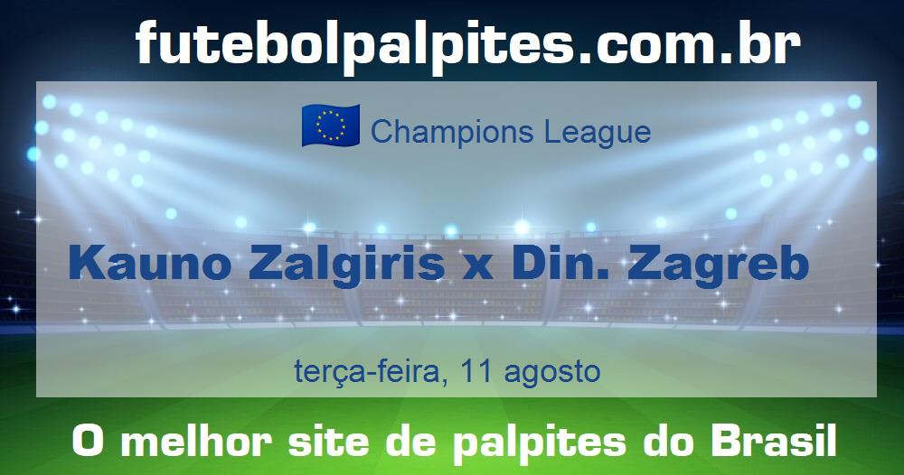 Kauno Zalgiris x Din. Zagreb Kauno Zalgiris x Din. Zagreb