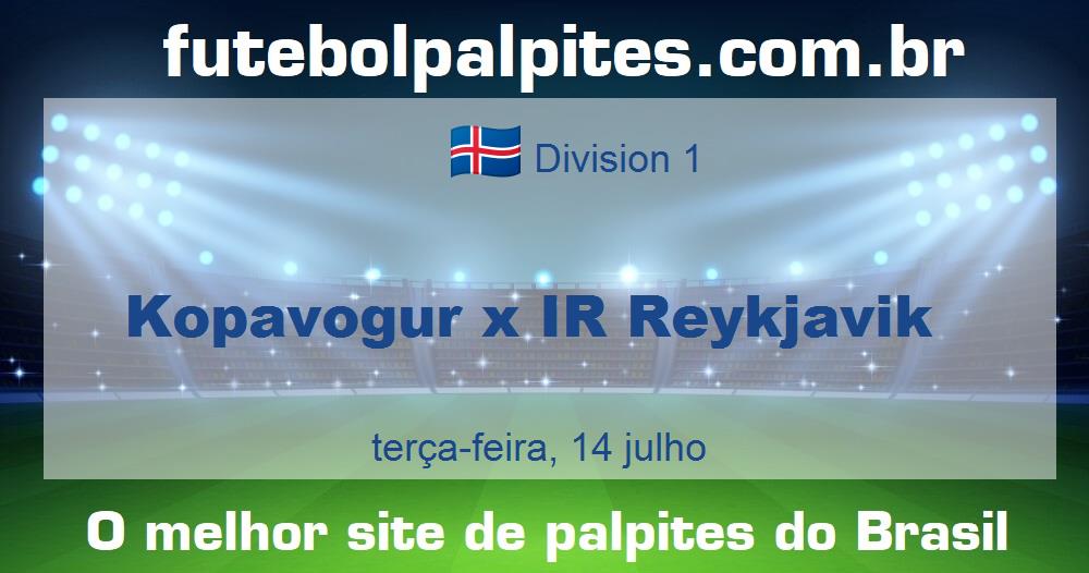 Kopavogur x IR Reykjavik