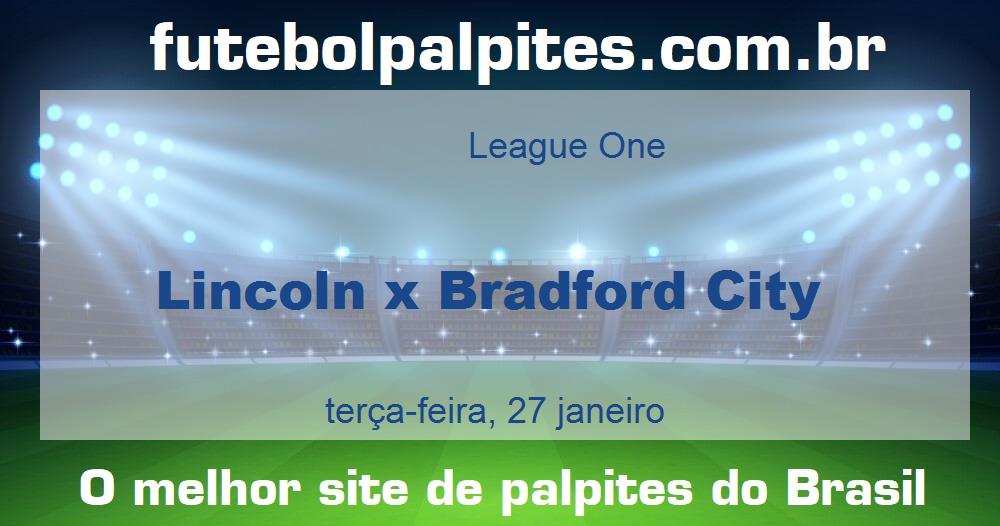 Lincoln x Bradford City
