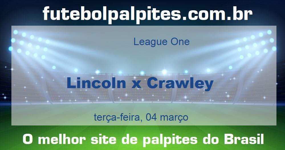 Lincoln x Crawley