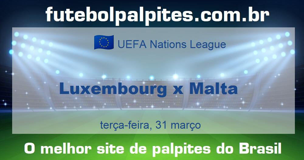Luxembourg x Malta