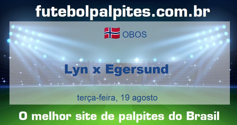 Lyn x Egersund
