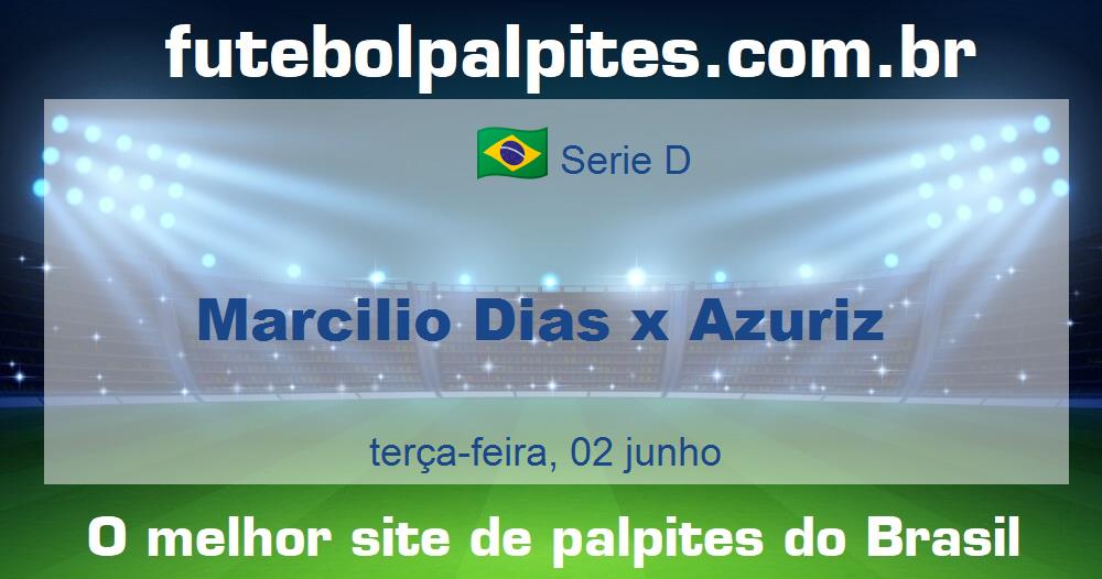 Marcilio Dias x Azuriz Marcilio Dias x Azuriz