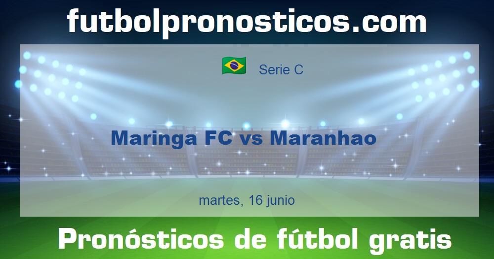 Maringa FC vs Maranhao Maringa FC vs Maranhao