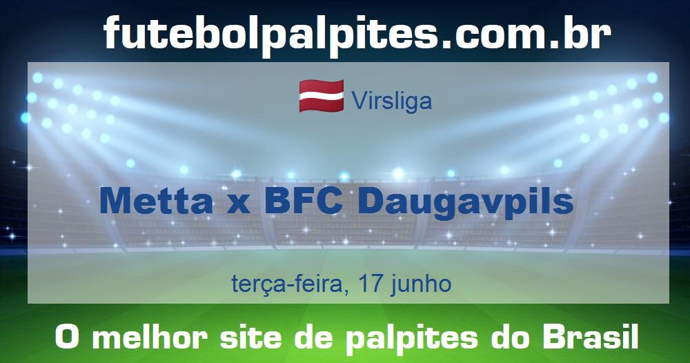 Metta x BFC Daugavpils Metta x BFC Daugavpils