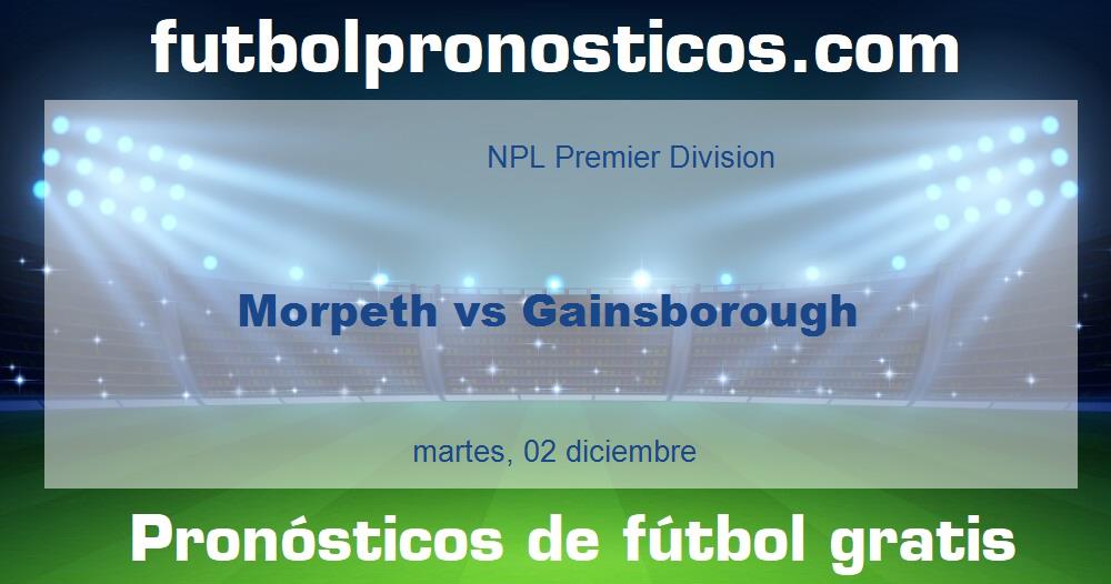 Morpeth vs Gainsborough