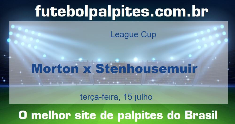 Morton x Stenhousemuir Morton x Stenhousemuir