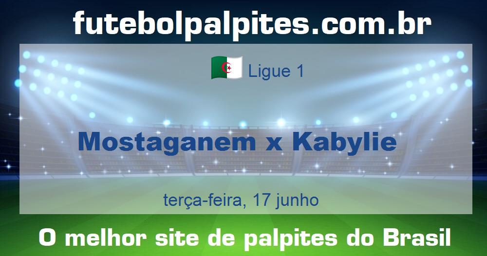 Mostaganem x Kabylie Mostaganem x Kabylie