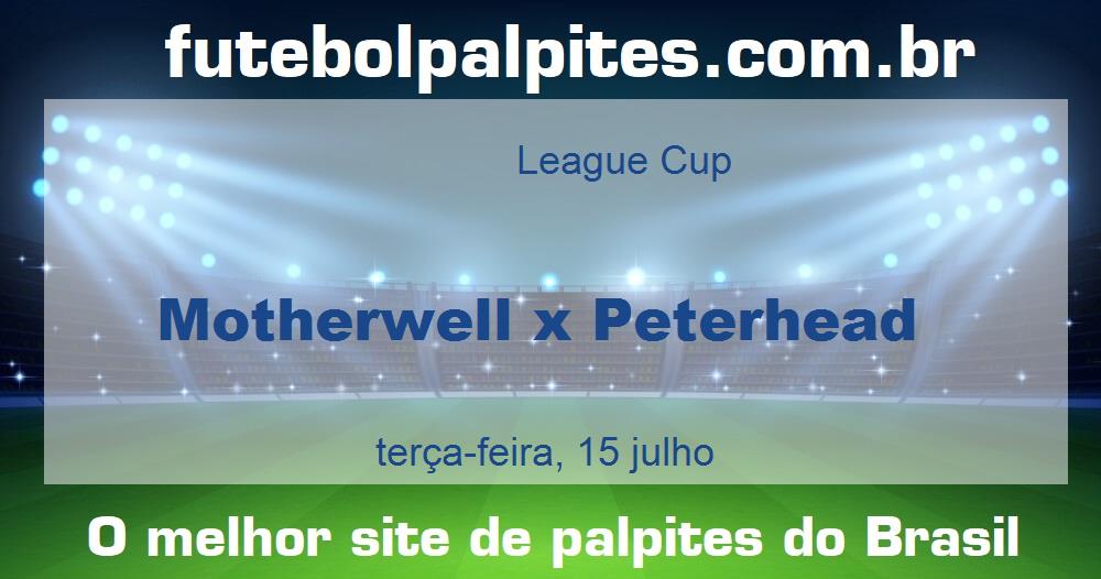 Motherwell x Peterhead Motherwell x Peterhead
