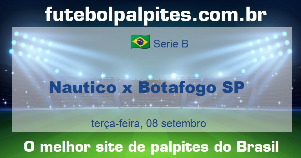 Nautico x Botafogo SP Nautico x Botafogo SP