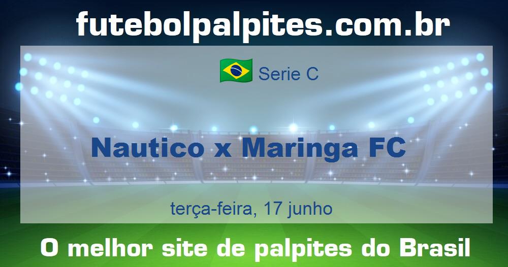 Nautico x Maringa FC Nautico x Maringa FC