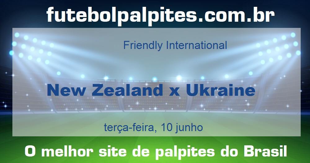 New Zealand x Ukraine New Zealand x Ukraine