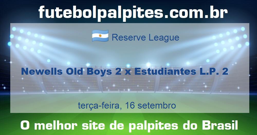 Newells Old Boys 2 x Estudiantes L.P. 2 Newells Old Boys 2 x Estudiantes L.P. 2