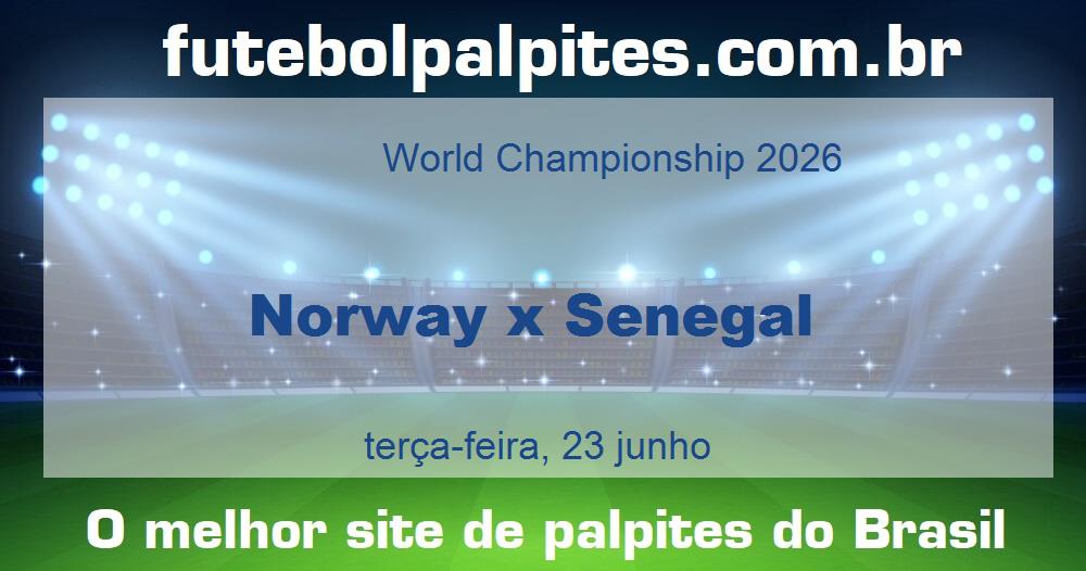 Norway x Senegal
