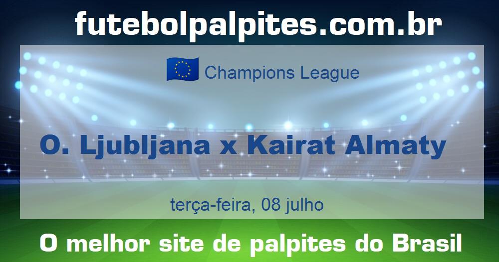 O. Ljubljana x Kairat Almaty O. Ljubljana x Kairat Almaty