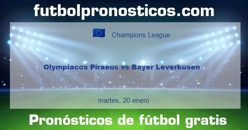 Olympiacos Piraeus vs Bayer Leverkusen