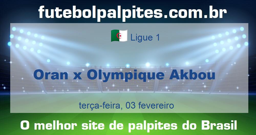 Oran x Olympique Akbou
