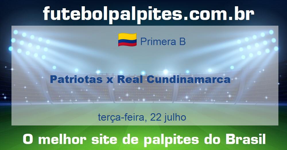 Patriotas x Real Cundinamarca