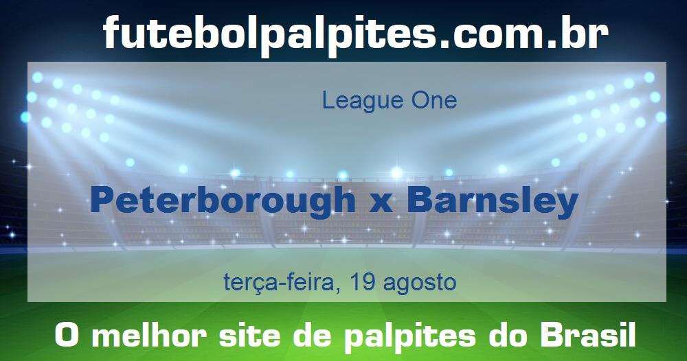 Peterborough x Barnsley
