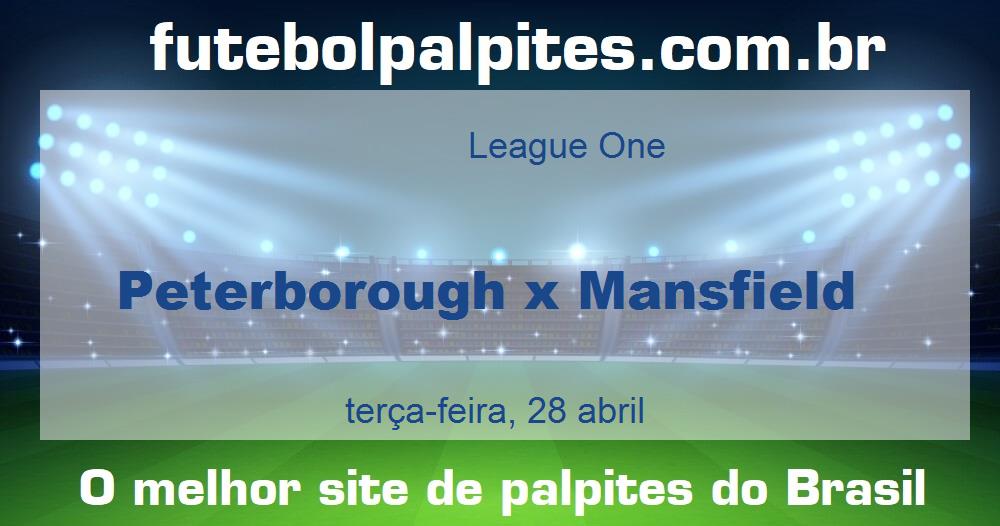 Peterborough x Mansfield