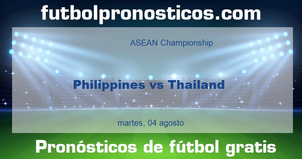 Philippines vs Thailand Philippines vs Thailand
