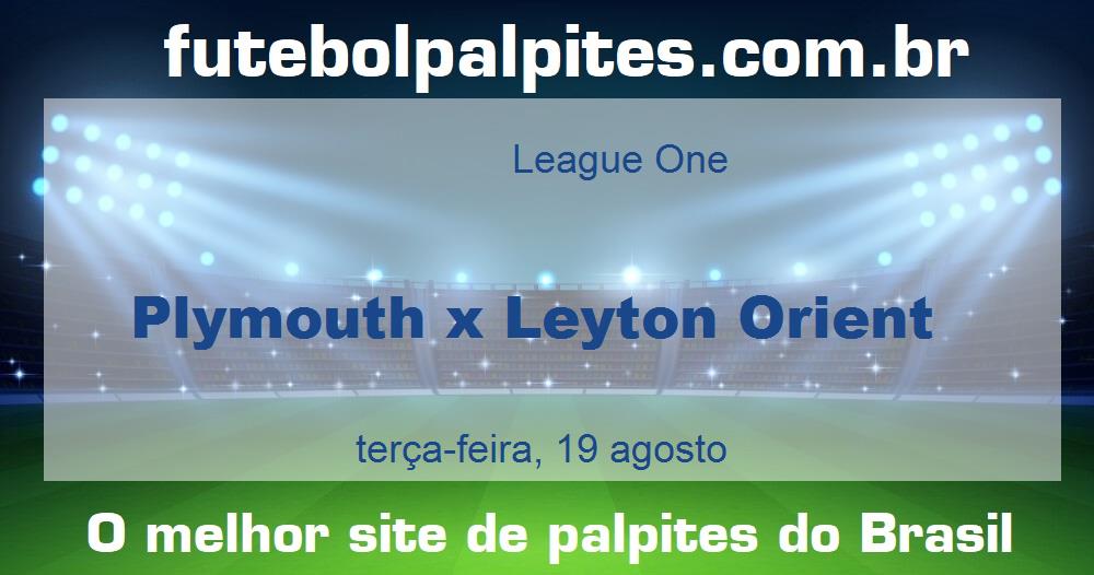 Plymouth x Leyton Orient Plymouth x Leyton Orient