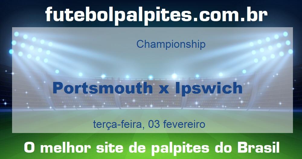 Portsmouth x Ipswich