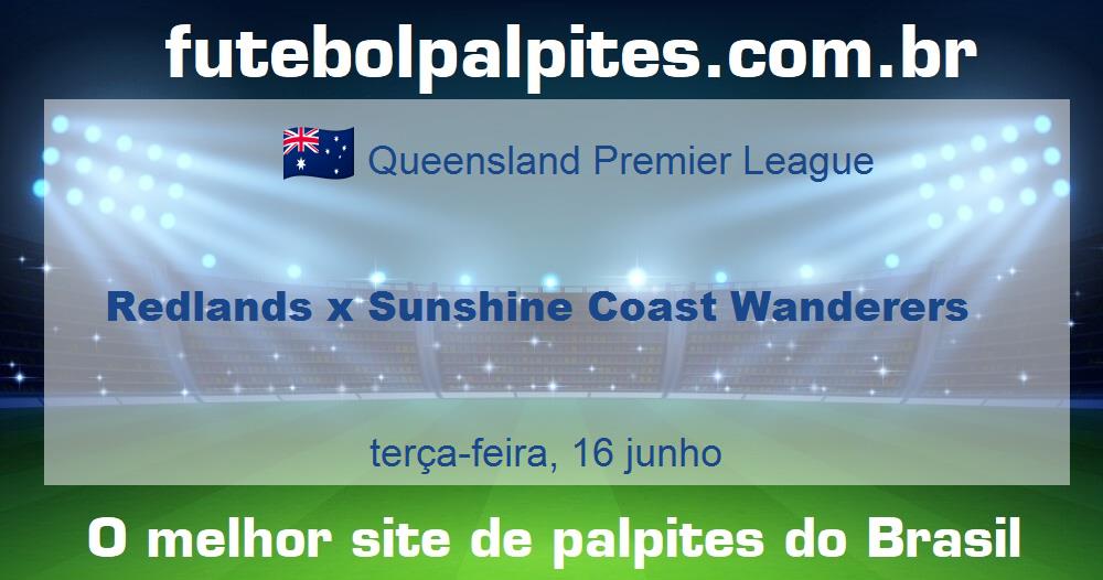 Redlands x Sunshine Coast Wanderers