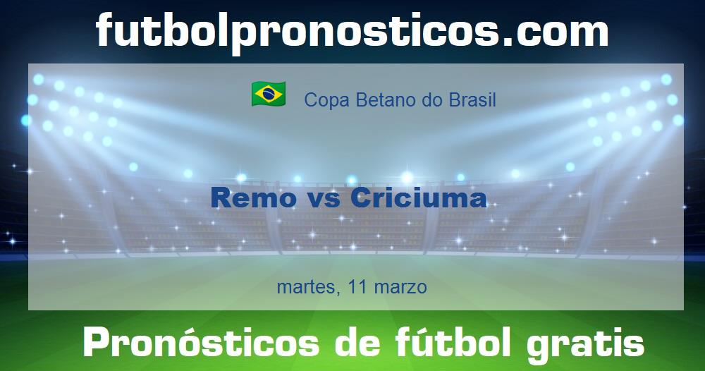 Remo vs Criciuma