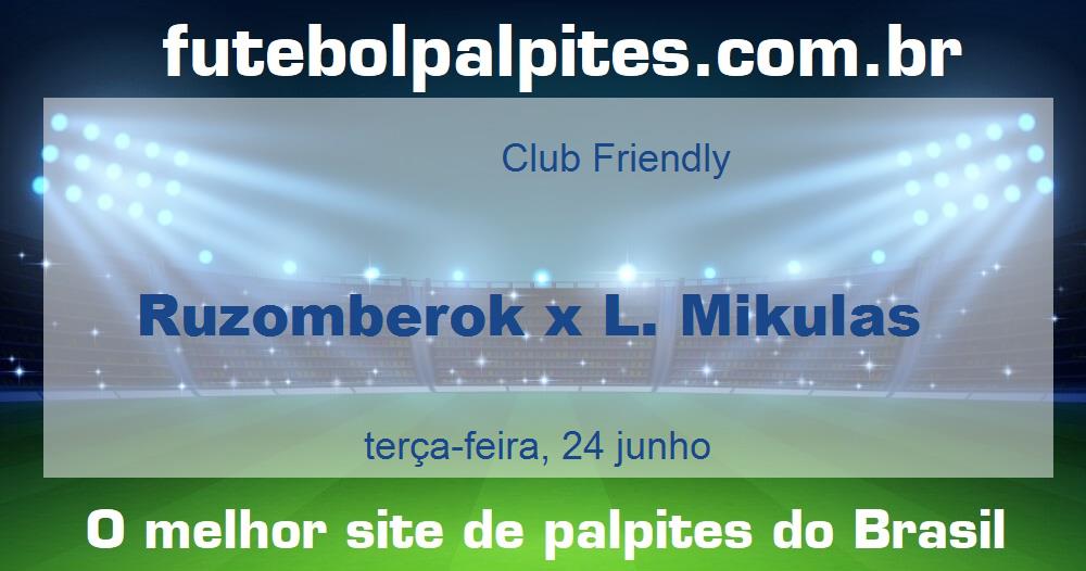 Ruzomberok x L. Mikulas Ruzomberok x L. Mikulas