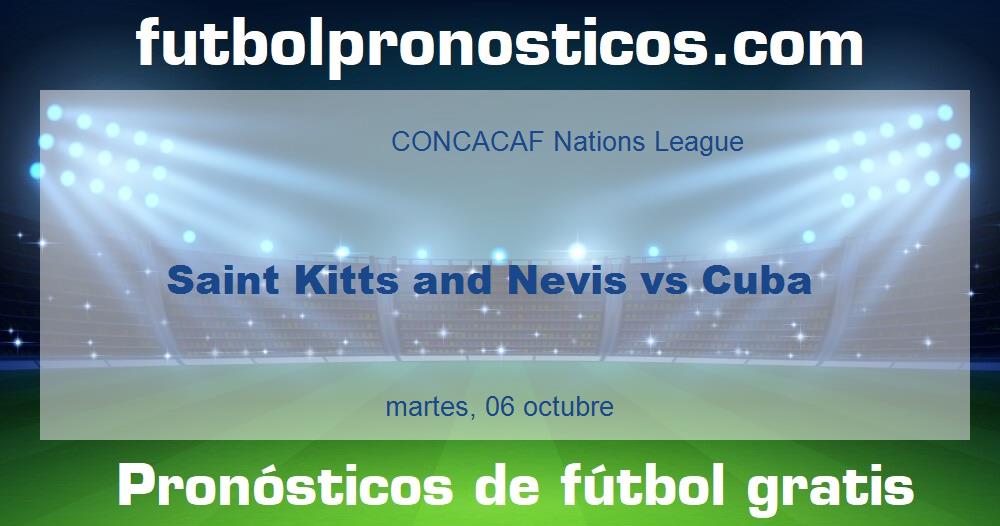 Saint Kitts and Nevis vs Cuba