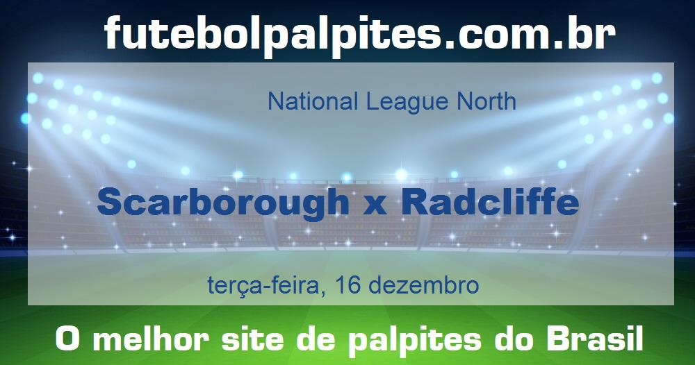 Scarborough x Radcliffe Scarborough x Radcliffe