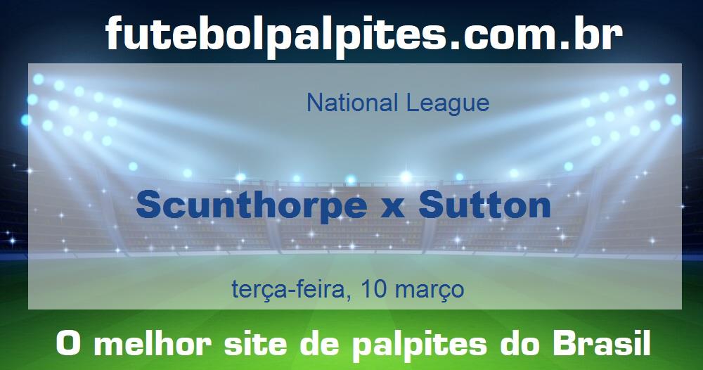 Scunthorpe x Sutton