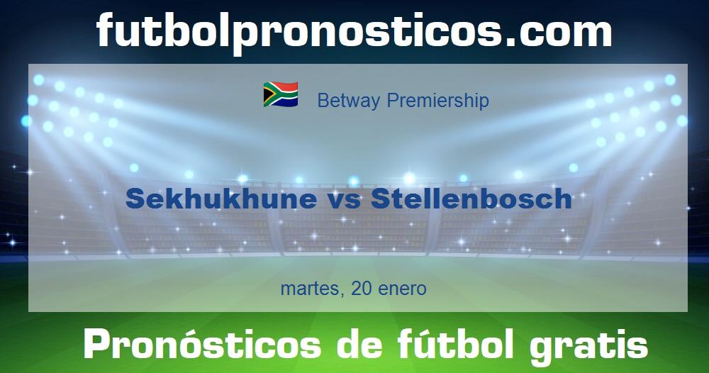 Sekhukhune vs Stellenbosch